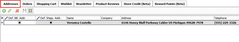 Magento 2 Customers Data magento 2 customer addresses