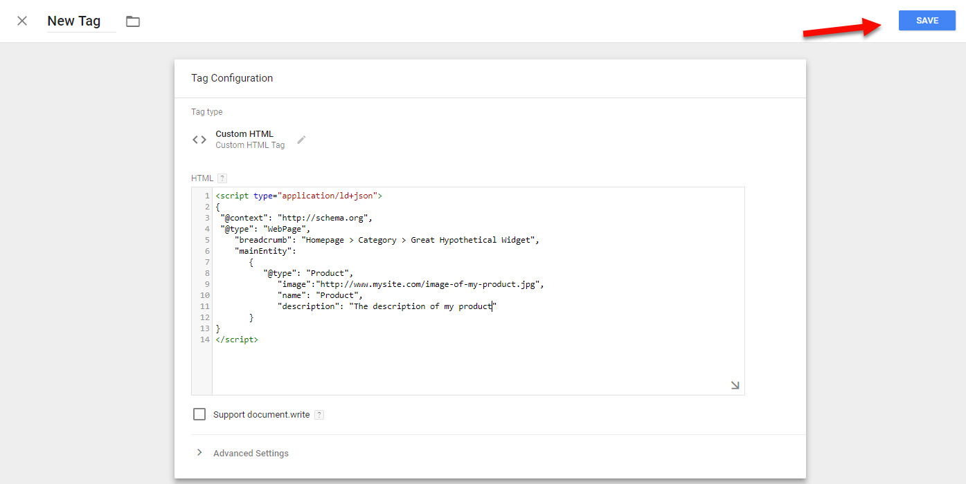 Magento 2 Structured data Markup magento-2-schema-custom-html-tag