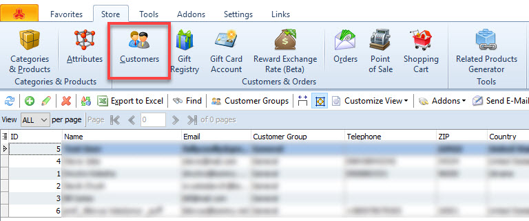 Magento 2 Reward Points select-customer-to-modify-reward-points