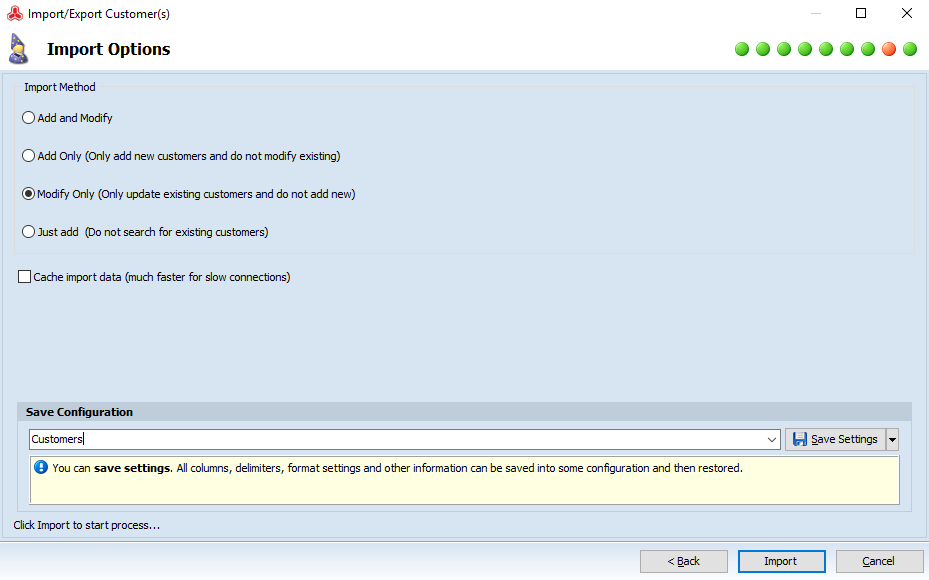 How to Import Magento 2 Customers select-necessary-import-customers-option