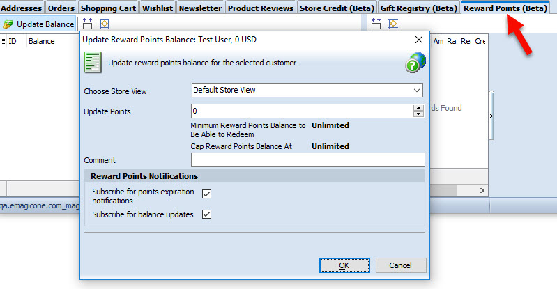 Magento 2 Reward Points update-customers-magento-reward-points-balance