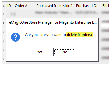 delete magento test orders in one click