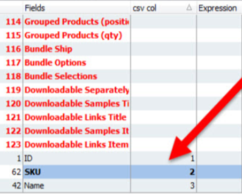 bulk update magento product sku tutorial