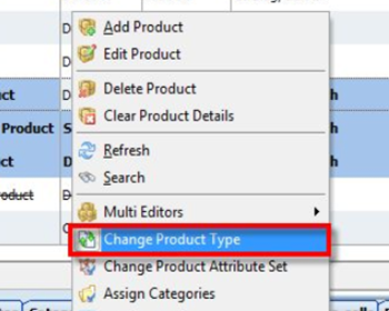 change product type in magento tutorial