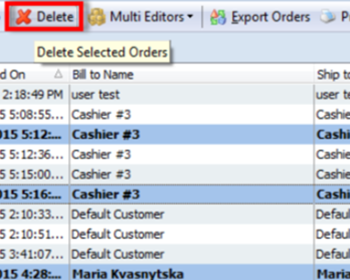 delete magento test orders in one click