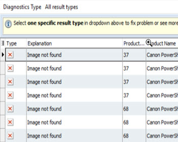 detect missing duplicated unlinked magento images