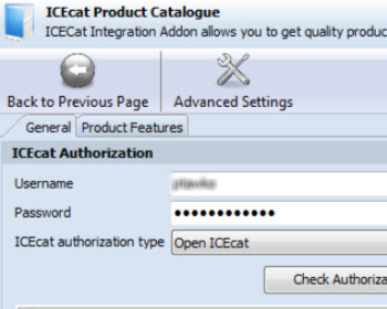 get product descriptions images and specifications from icecat