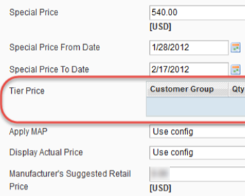 how to add magento tier prices tutorial