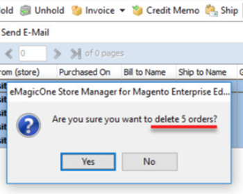 how to remove magento 2 order article