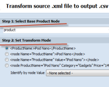 perform magento import from xml file tutorial